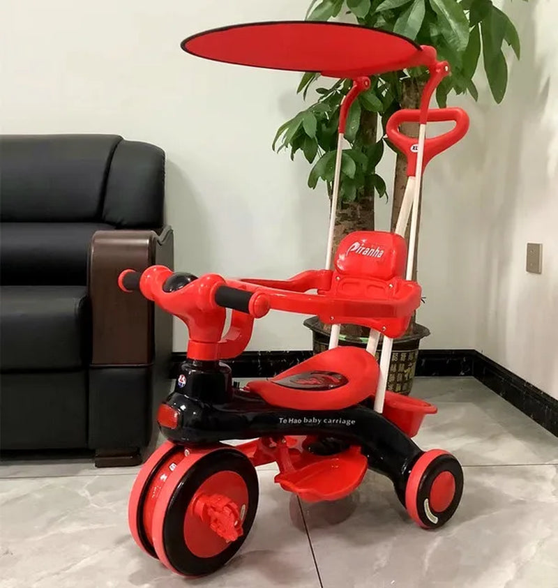 Lazychild Pedal Baby Balance Bike Multi-Function Kid Bicycle Child Stroller Gift for 1-6 Years Baby