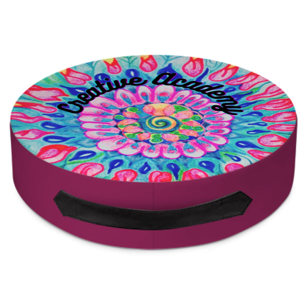 Luxurious Flower of Life Floor Cushion