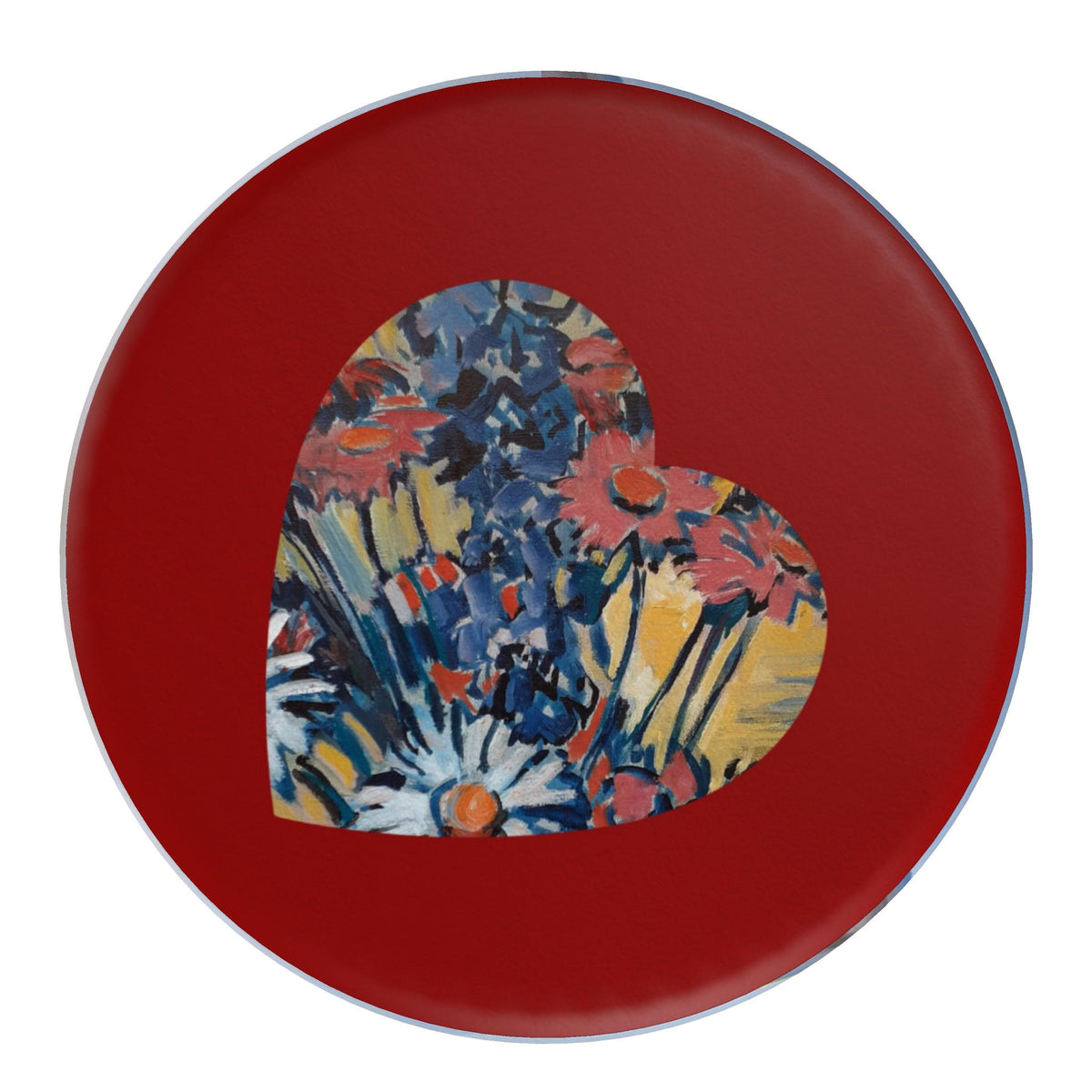 Round Velvet Pouffe – Circus Dreams