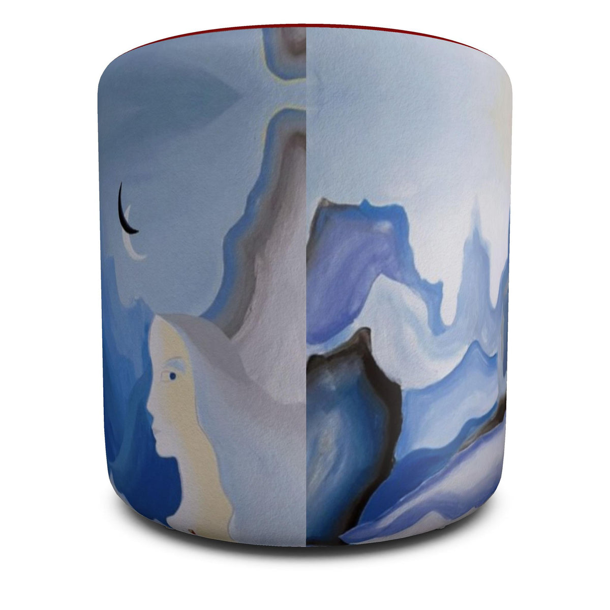 Round Velvet Pouffe – Circus Dreams