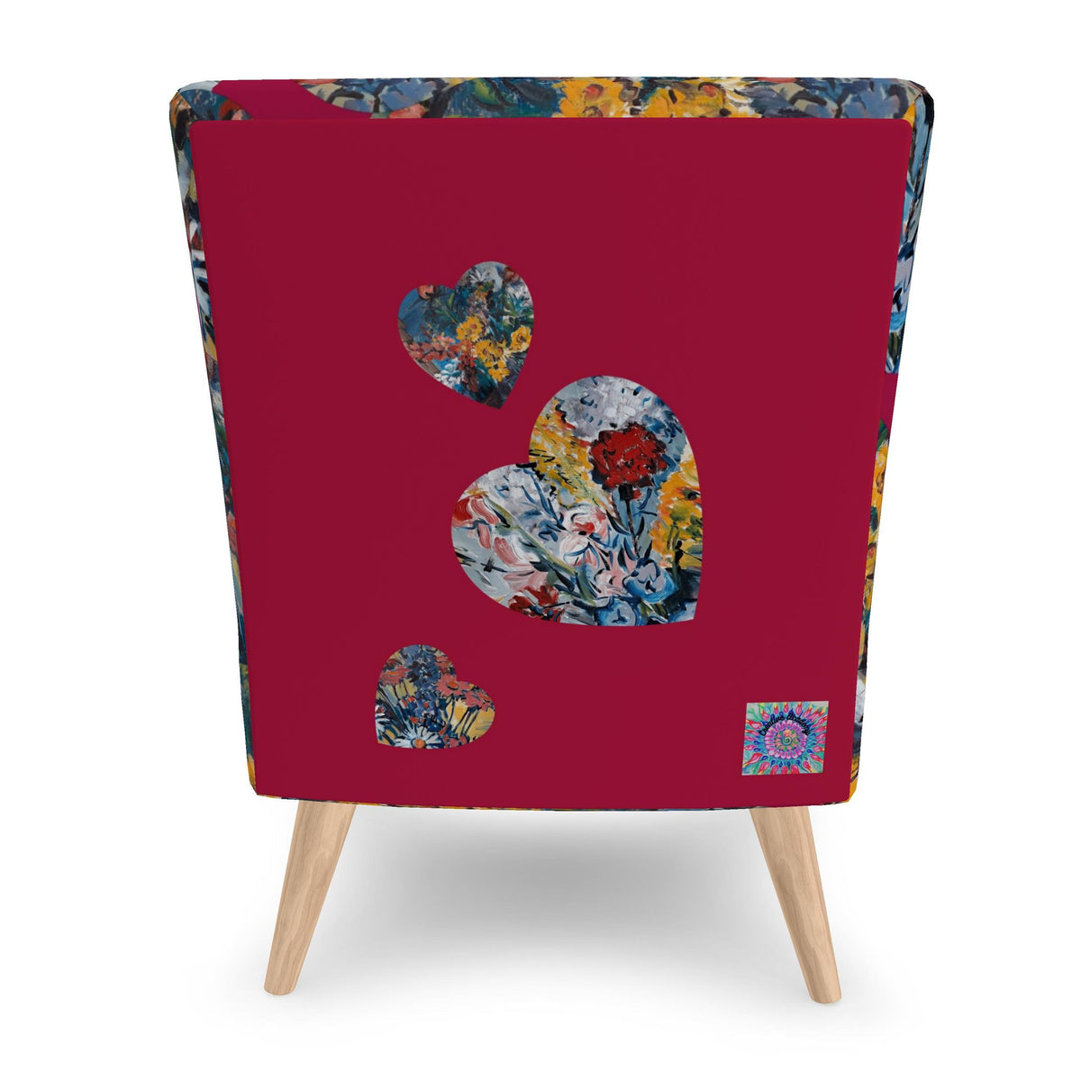 August Queen Royal Velvet Designer Chair