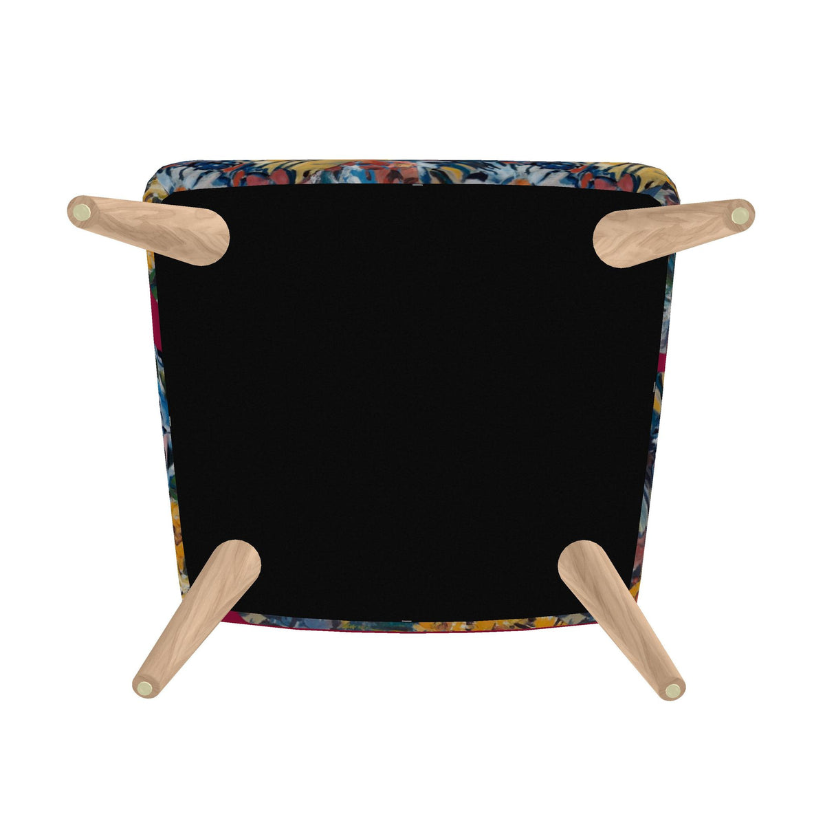 August Queen Royal Velvet Designer Chair