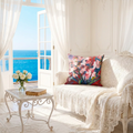 Summer Romance Soft Velvet Cushion