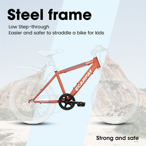 Mountain bike per bambini RideStart™ da 20 pollici – 7 velocità, arancione