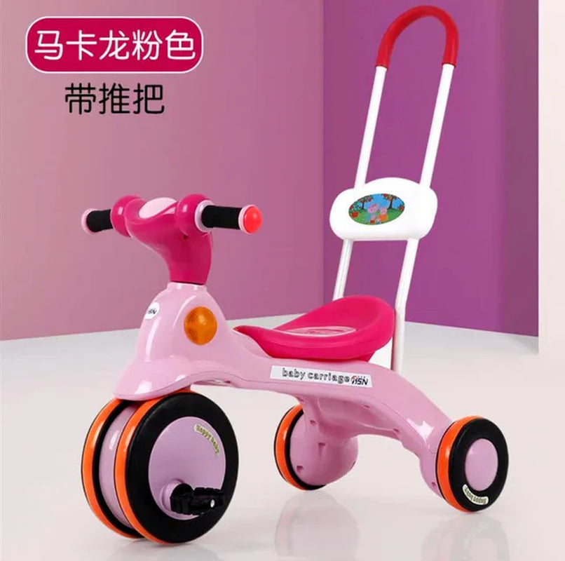 Lazychild Pedal Baby Balance Bike Multi-Function Kid Bicycle Child Stroller Gift for 1-6 Years Baby