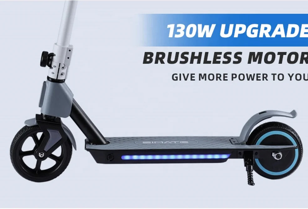 Kids Electric Scooter Foldable 130W – SIMATE S2 (EU & UK)