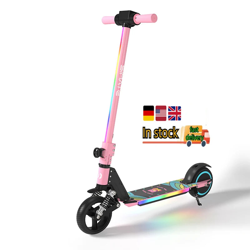 130W Electric Scooter for Kids – Foldable 6.5" Two-Wheel (EU & UK)