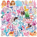 Starry Sky Cat Stickers – Waterproof PVC, Pack of 10/30/50