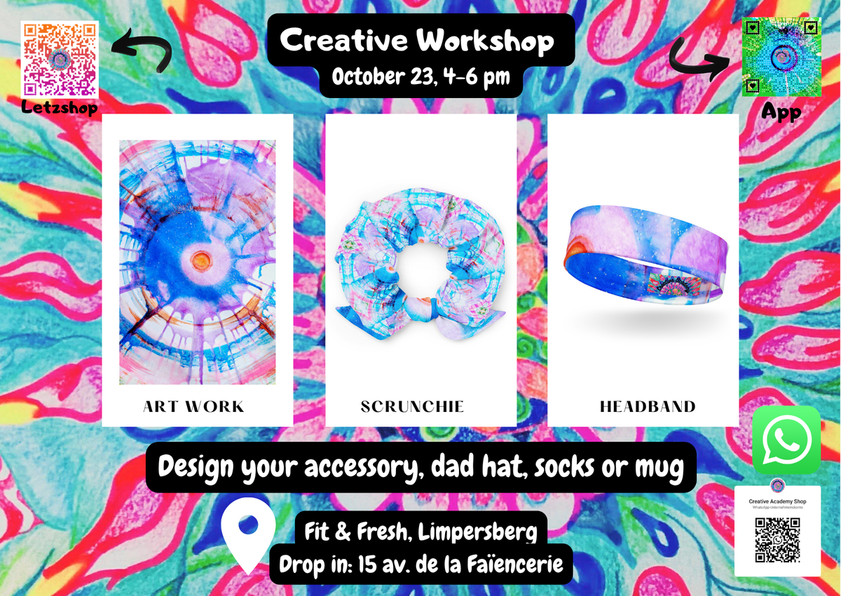 Atelier Créatif : Conception d'Accessoires Magiques de Mandalas