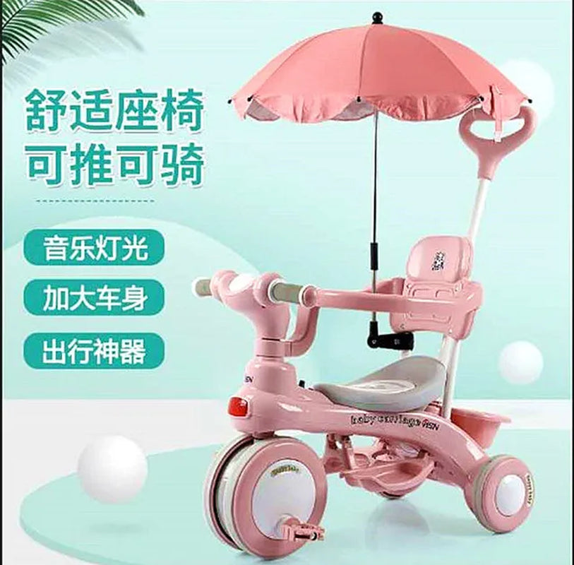 Lazychild Pedal Baby Balance Bike Multi-Function Kid Bicycle Child Stroller Gift for 1-6 Years Baby