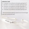 Handwritten Cuff Bracelet