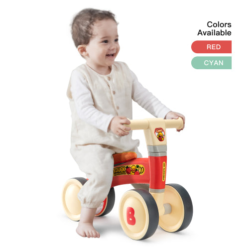 4-Wheel Balance Bike for Toddlers – No Pedals | Ages 1–2