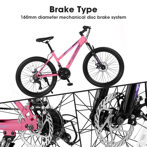 Carpat™ City-Cruizer 26" Trail Bike – Pink | Women & Teens