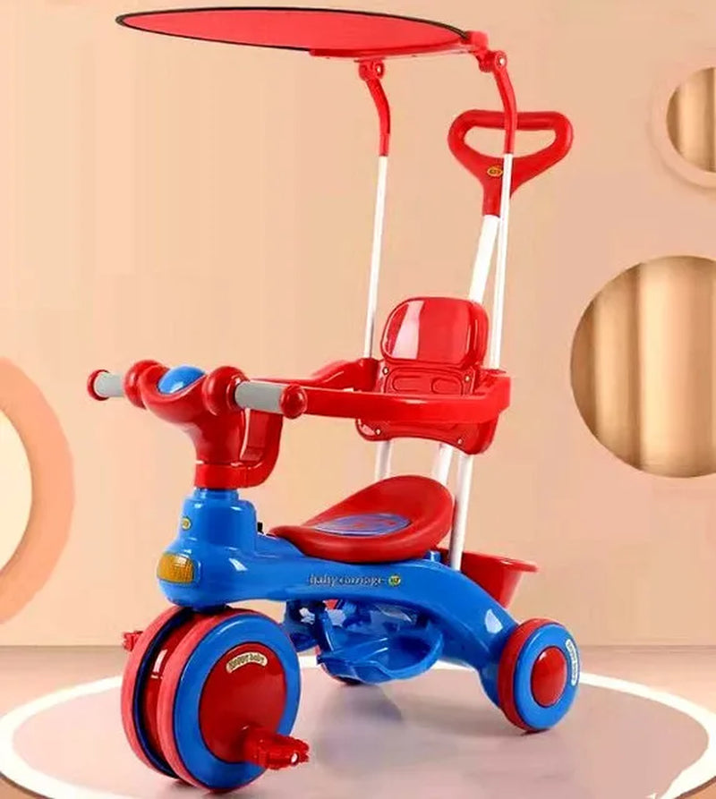 Lazychild Pedal Baby Balance Bike Multi-Function Kid Bicycle Child Stroller Gift for 1-6 Years Baby