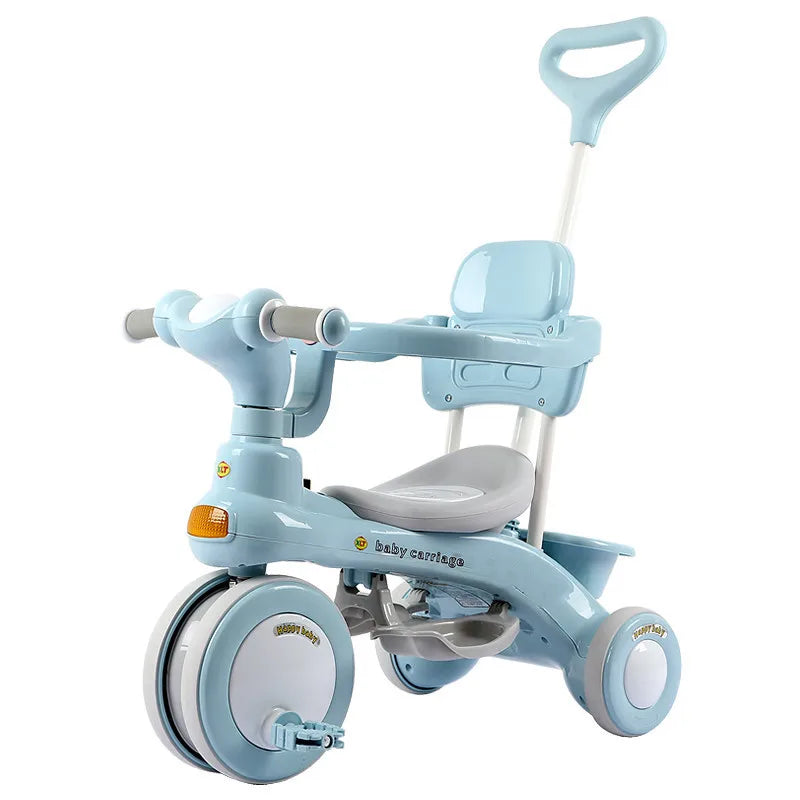 Lazychild Pedal Baby Balance Bike Multi-Function Kid Bicycle Child Stroller Gift for 1-6 Years Baby