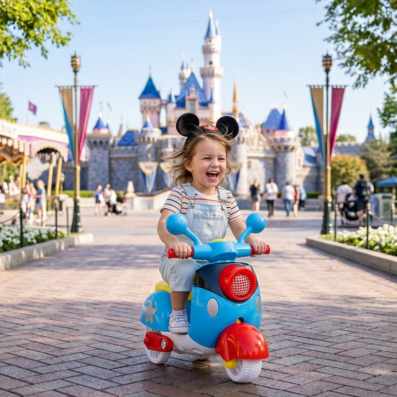 Kids’ Mini Scooter in Bright Colors – Ages 3+