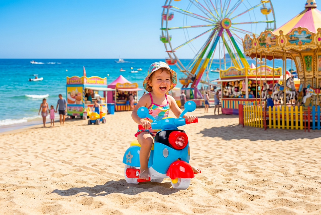 Kids’ Mini Scooter in Bright Colors – Ages 3+