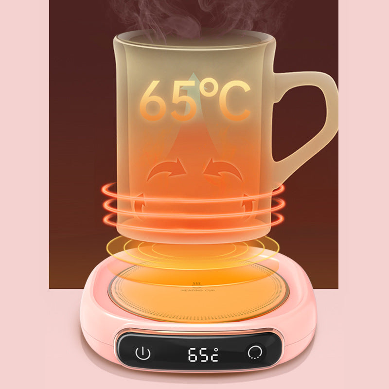 USB Coffee Mug Warmer with Smart Heating Pad – Constant Temperature Coaster for Desk