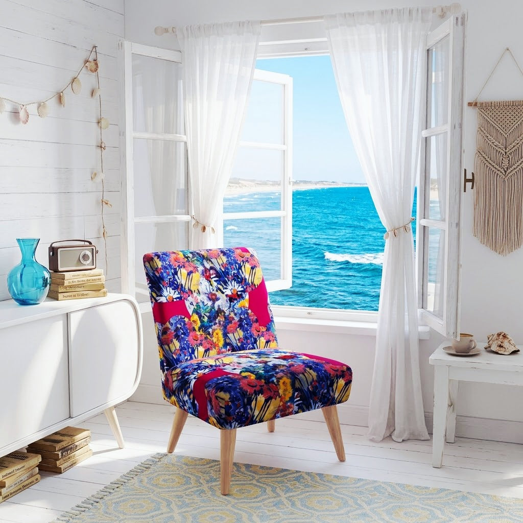 August Queen Royal Velvet Designer Chair