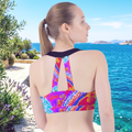Sweetheart Bikini/Gym Top: Cosmic Creation