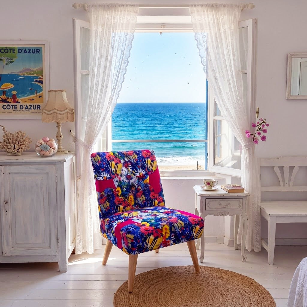 August Queen Royal Velvet Designer Chair