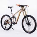 Aluminium Mountainbike mit Softail-Rahmen & Ölbremse – 11-Gang, 26"/27.5"