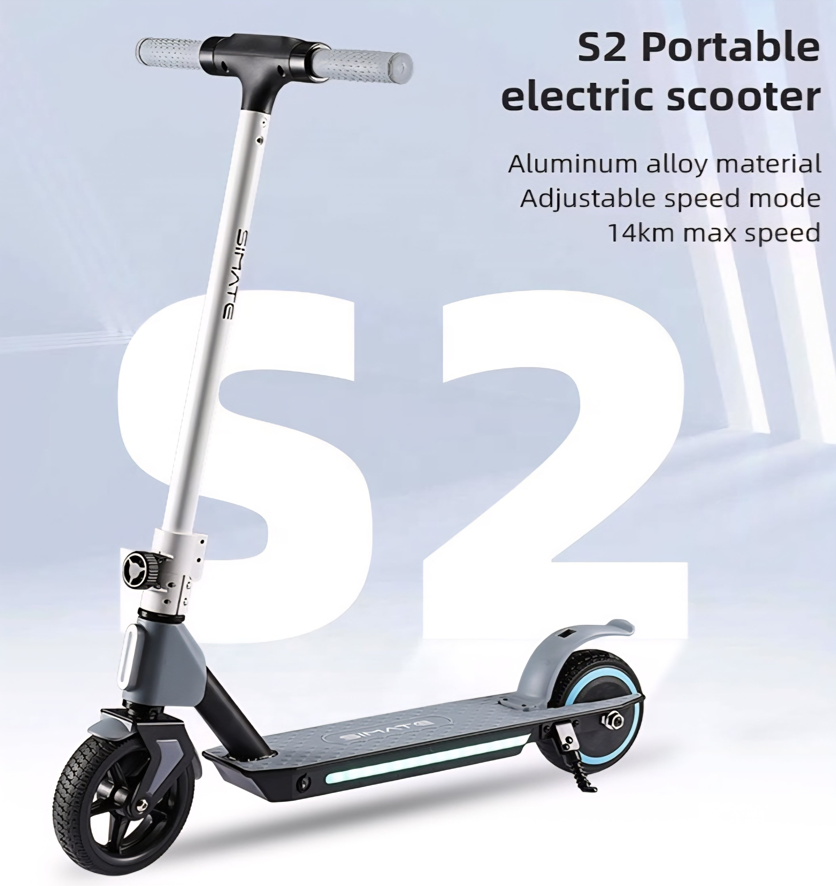 Kids Electric Scooter Foldable 130W – SIMATE S2 (EU & UK)