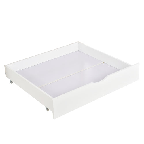 Kids House Canopy Bed with Storage Drawers – Solid Pine 3FT (UK)
