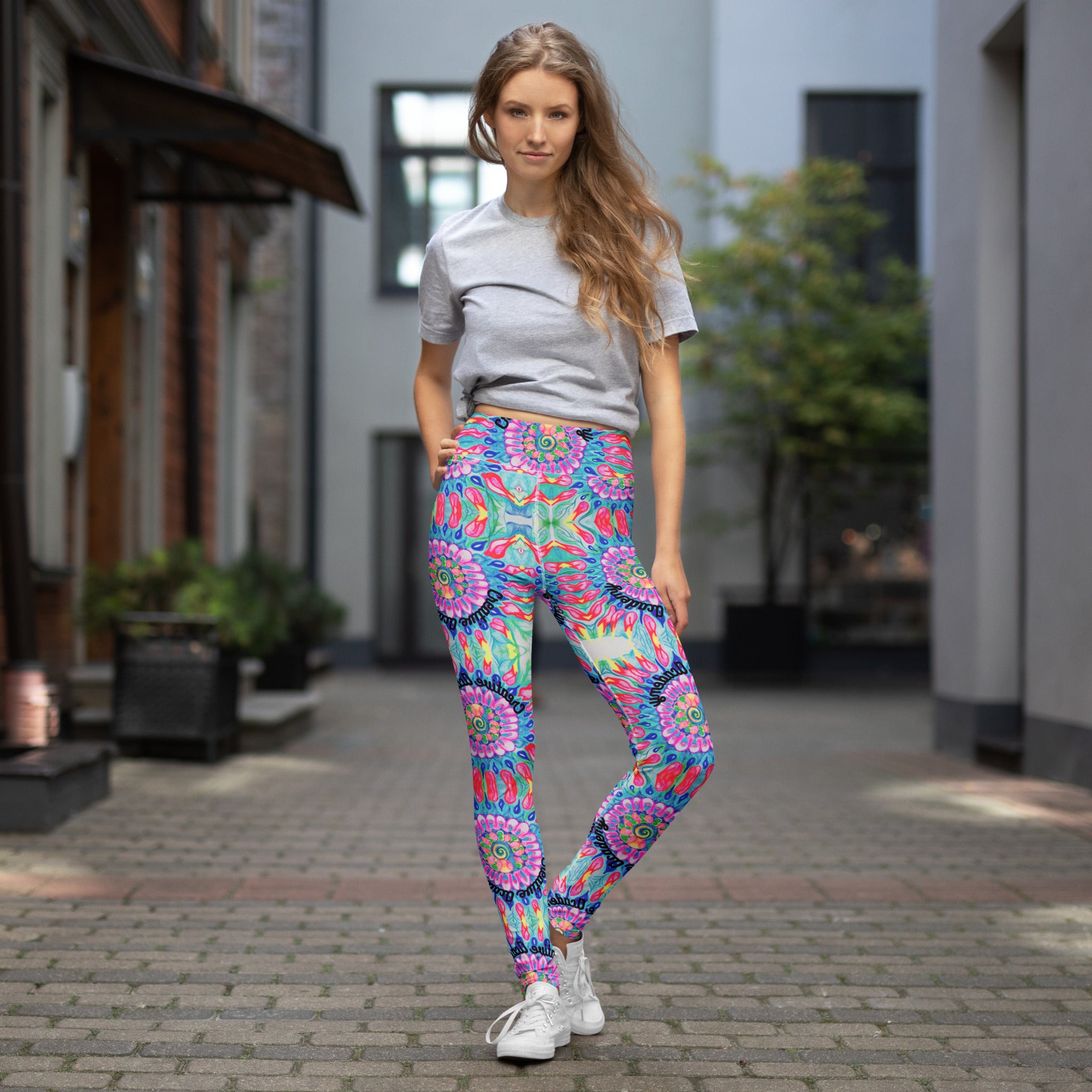 Flower of Life Yoga Leggings