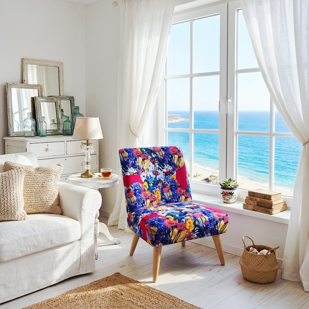 August Queen Royal Velvet Designer Chair