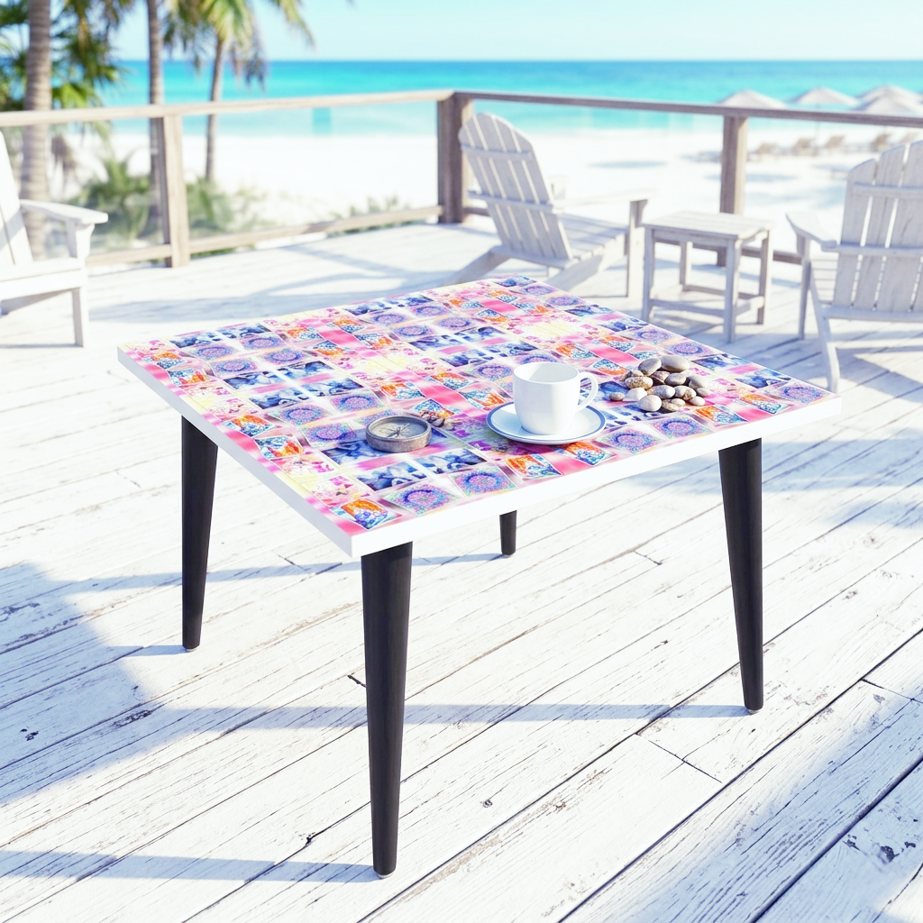 Coffee Table Pastel Romance