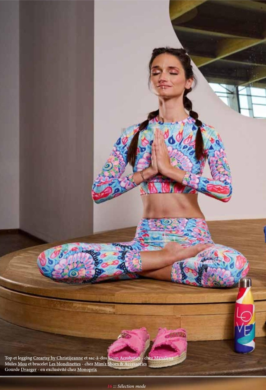 Flower of Life Yoga Leggings