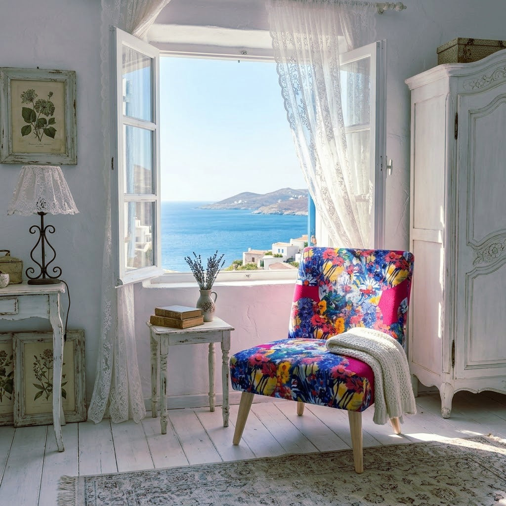 August Queen Royal Velvet Designer Chair