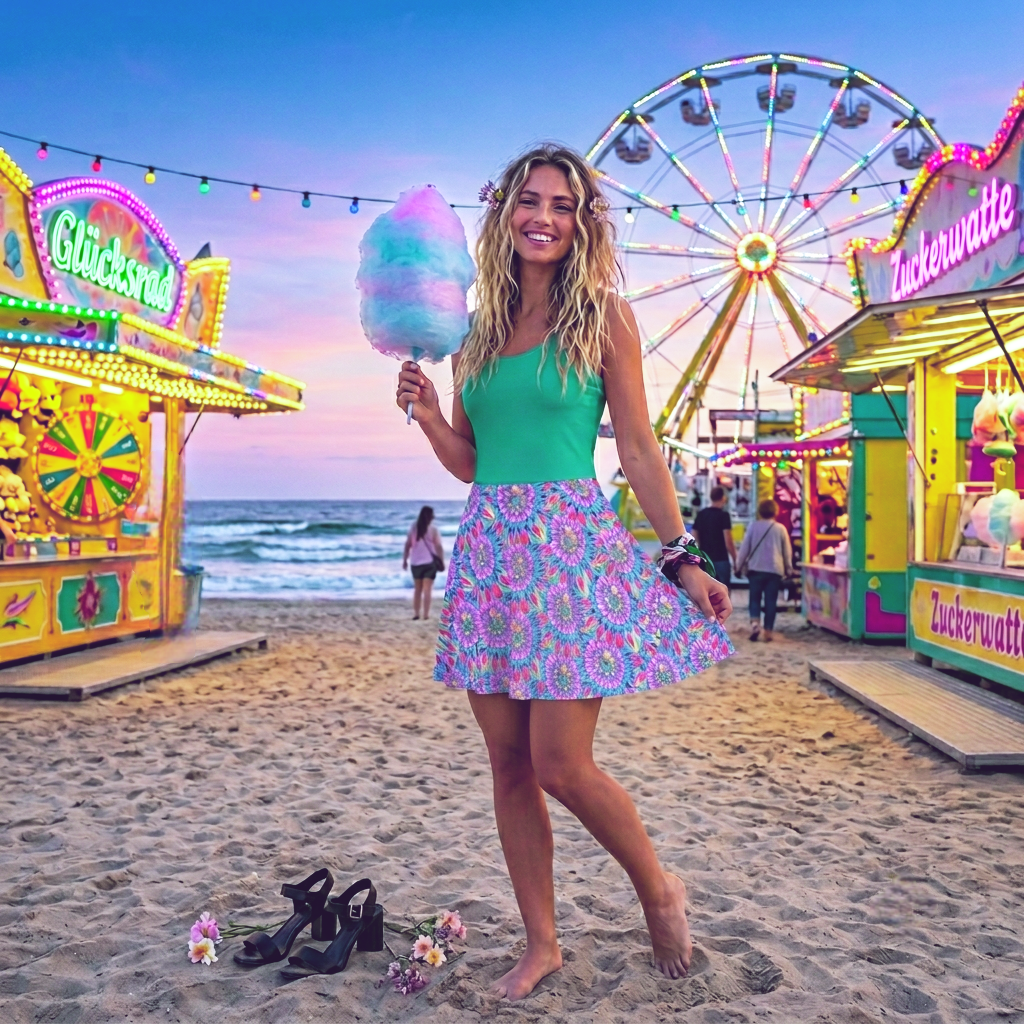 Beachdress: CreAcademy Sun