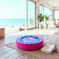 Luxurious Flower of Life Floor Cushion